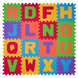 Puzzle pentru podea copii- 16 buc - litere 280